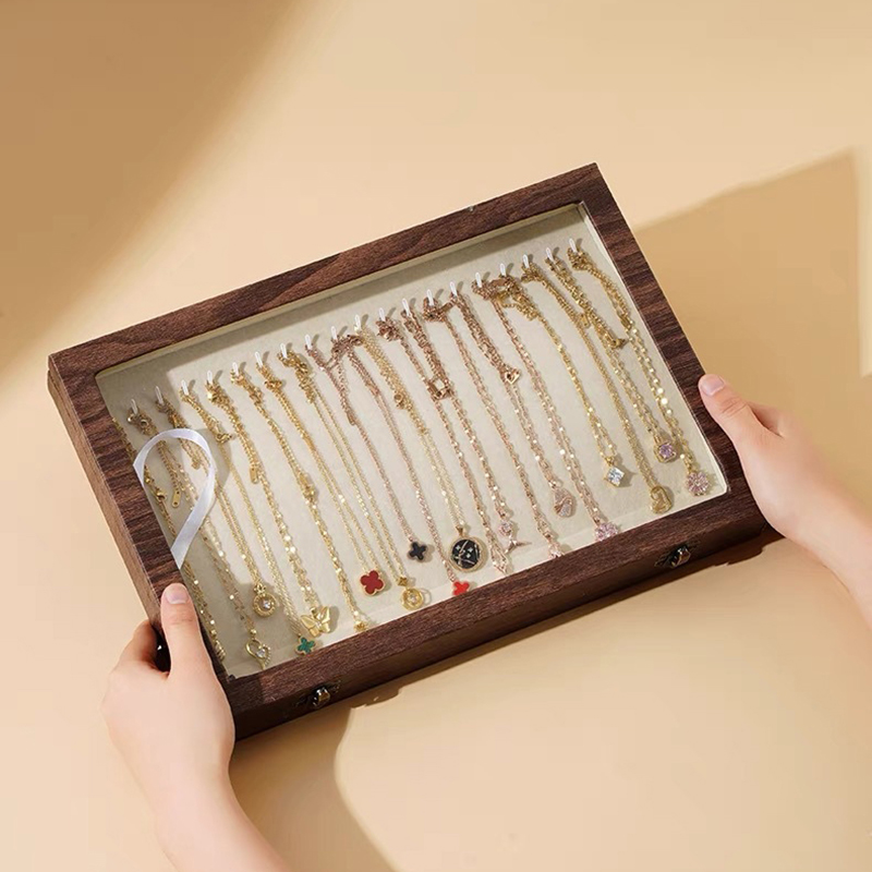 Travel Accessories Jewelry - Деревянная шкатулка для драгоценностей на свадьбу,