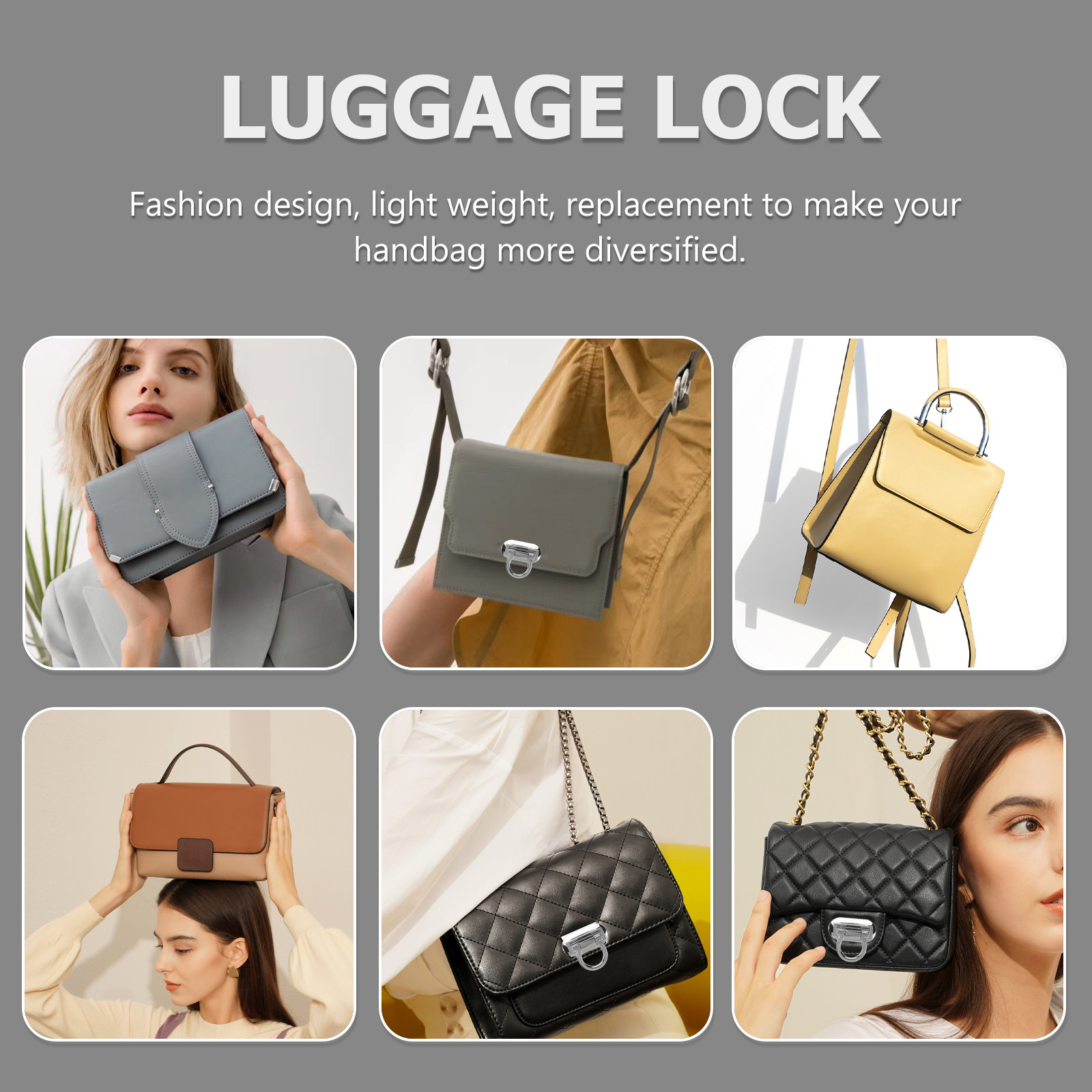 Travel Accessories Ideas - 4 шт. высококачественные замки из литого