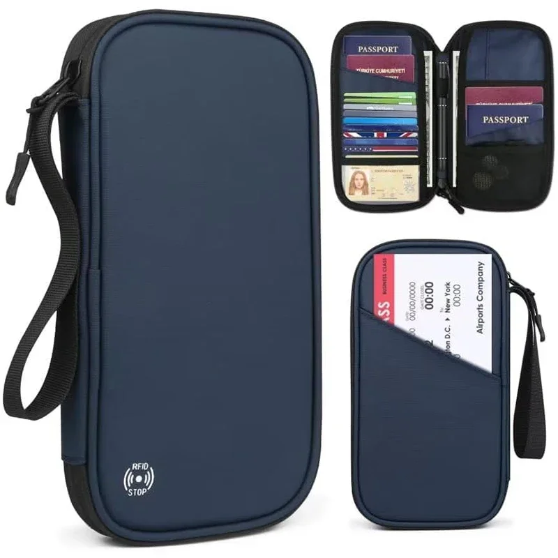 Travel Accessories Wallet - Легкая семейная дорожная обложка для паспорта,