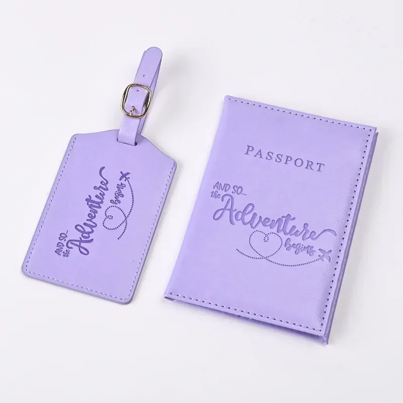 Travel Accessories Wallet - Новый фиолетовый держатель для паспорта из