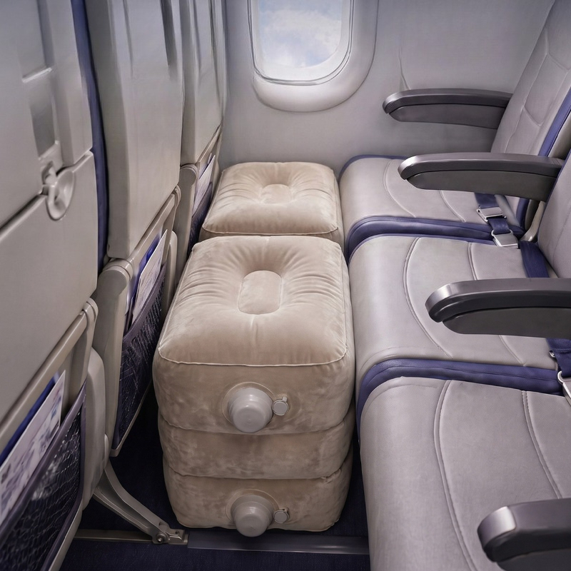 Надувная подставка для ног для – обзор и цена Travel Accessories Long Flight