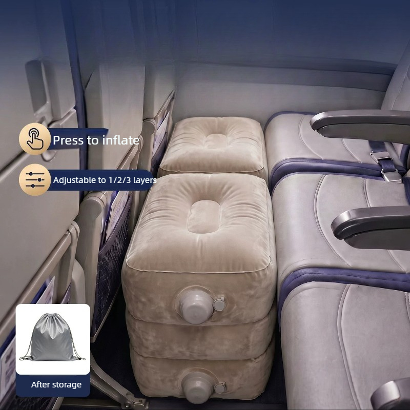 Надувная подставка для ног для – обзор и цена Travel Accessories Long Flight