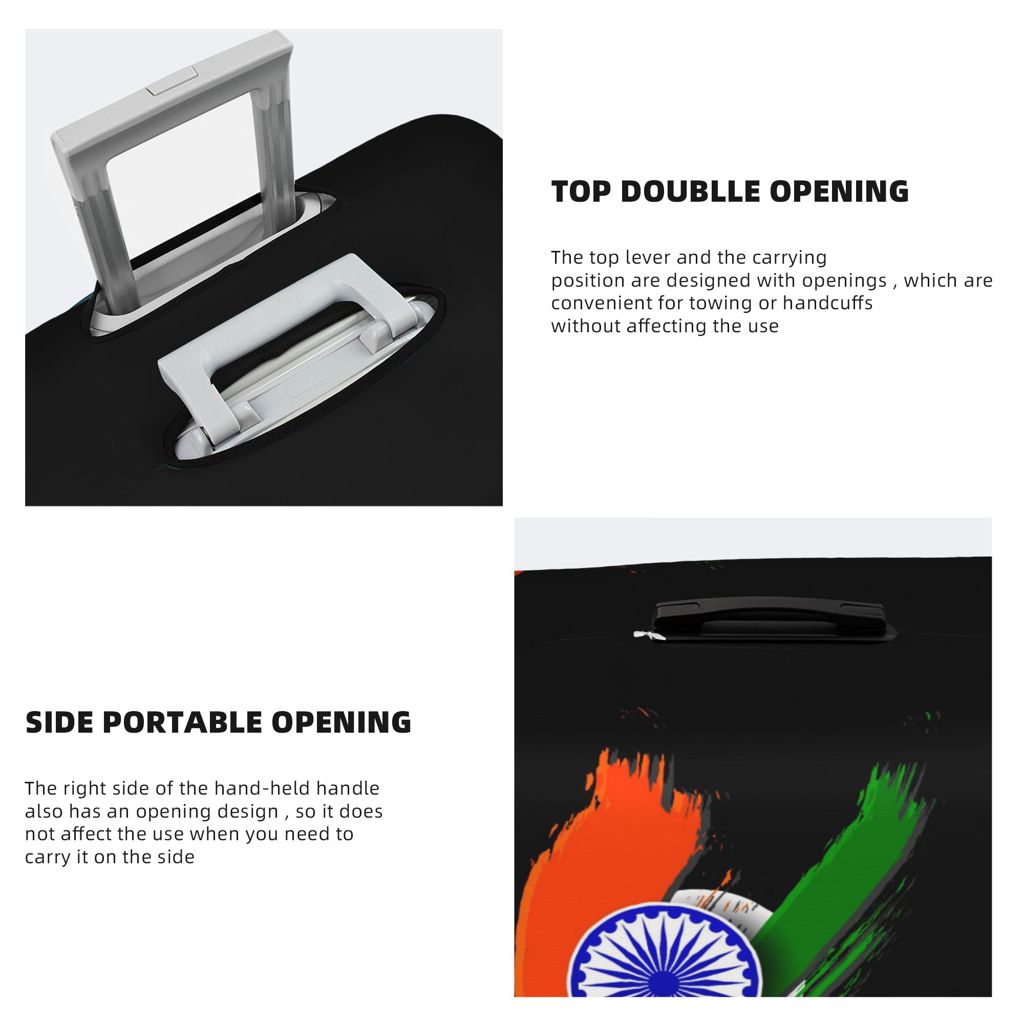 Эластичный чехол для чемодана  – обзор и цена Travel Accessories India