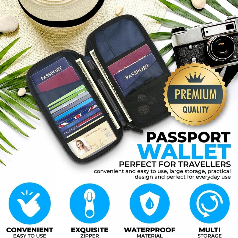 Легкая семейная дорожная облож – обзор и цена Travel Accessories Wallet