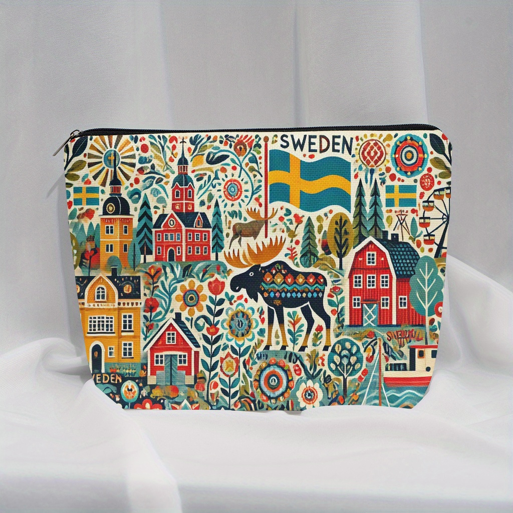 Косметичка на тему Швеции — же – обзор и цена Travel Accessories Jewelry