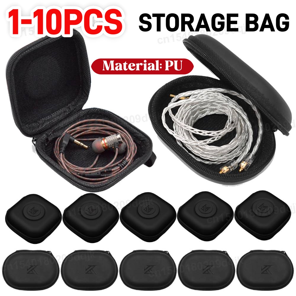 1-10 шт. KZ чехол для наушнико – обзор и цена Travel Accessories Organizer Bag
